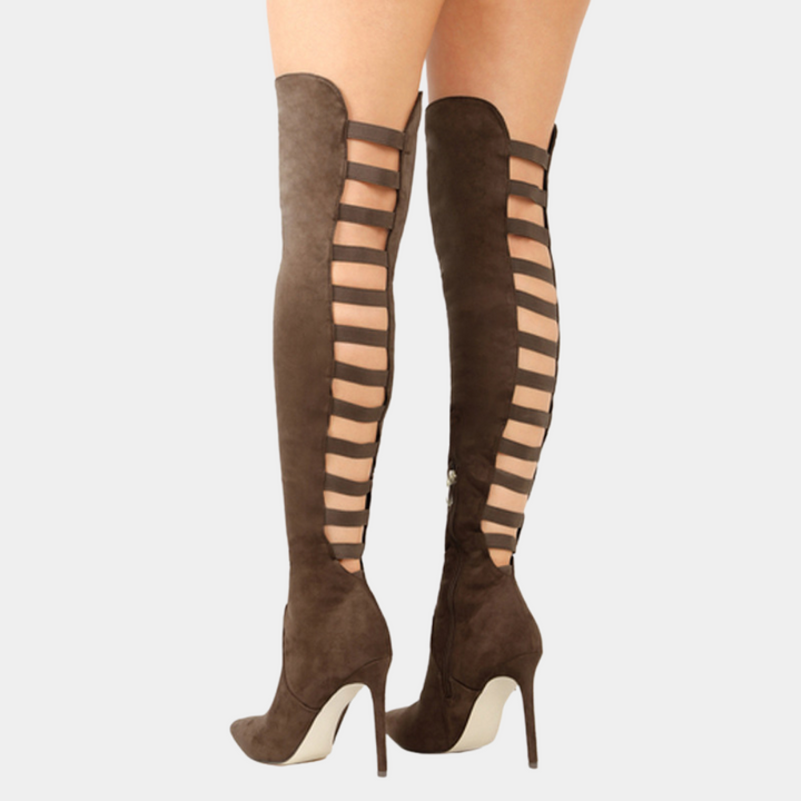 W&W Mode | Orthopädische Damenstiefel Mit Overknee
