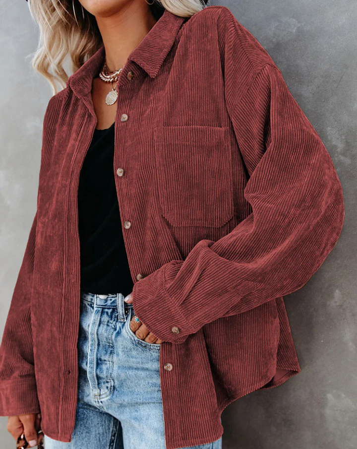 W&W Mode | Weinlese Cordjacke