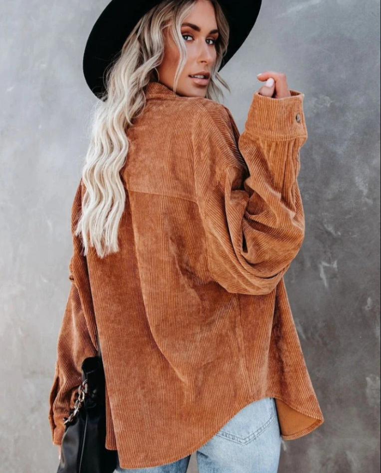 W&W Mode | Weinlese Cordjacke