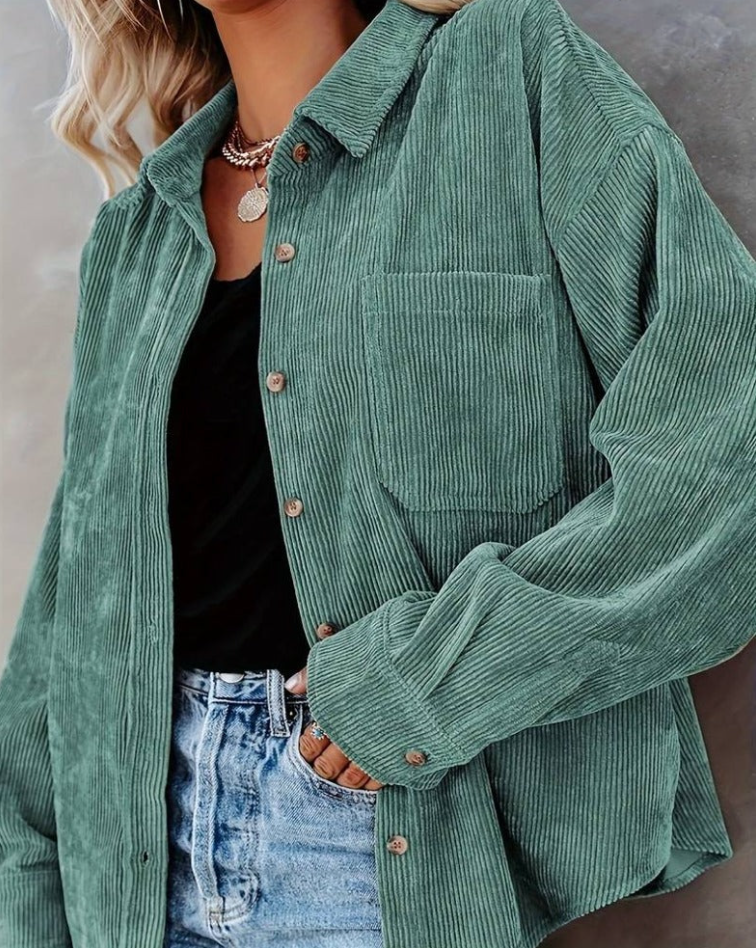 W&W Mode | Weinlese Cordjacke