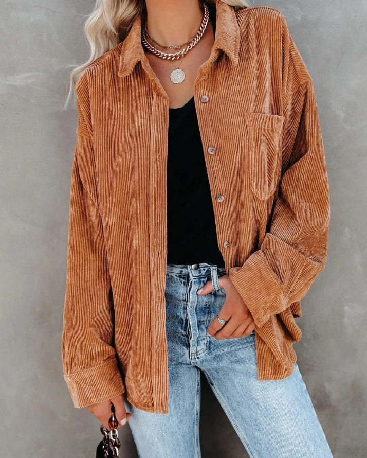 W&W Mode | Weinlese Cordjacke