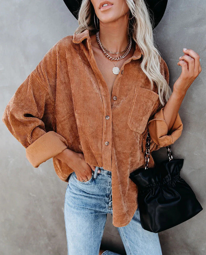 W&W Mode | Weinlese Cordjacke