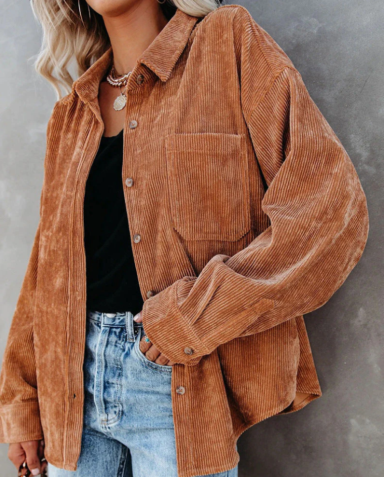 W&W Mode | Weinlese Cordjacke
