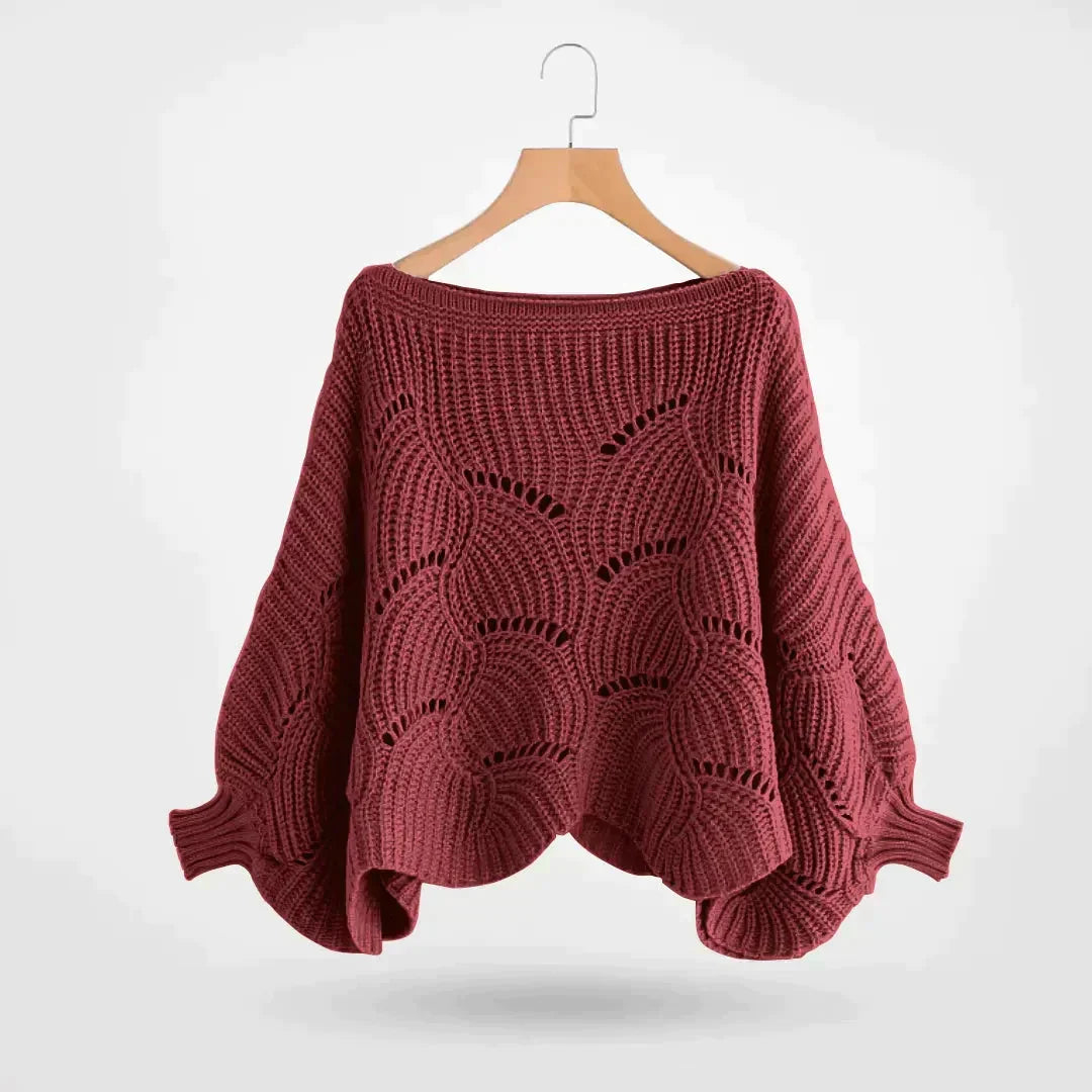 W&W Mode - Pullover Mit Fledermausärmeln