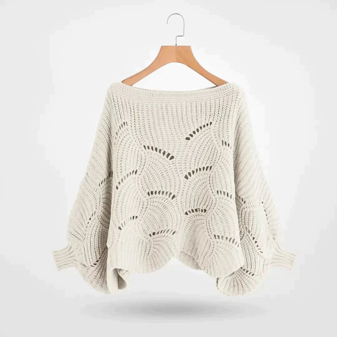 W&W Mode - Pullover Mit Fledermausärmeln