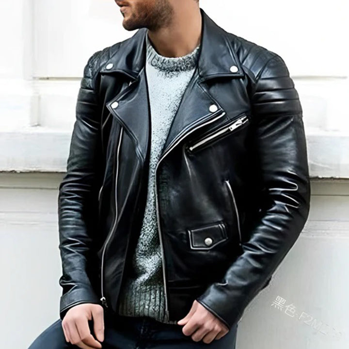 W&W Mode | Leder Motorradjacke Für Herren