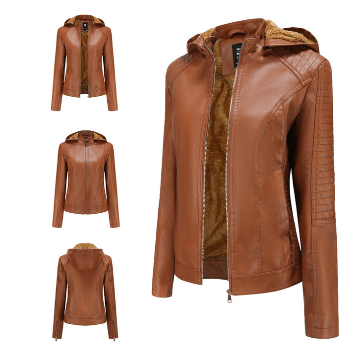 W&W Mode Schicke Lederjacke