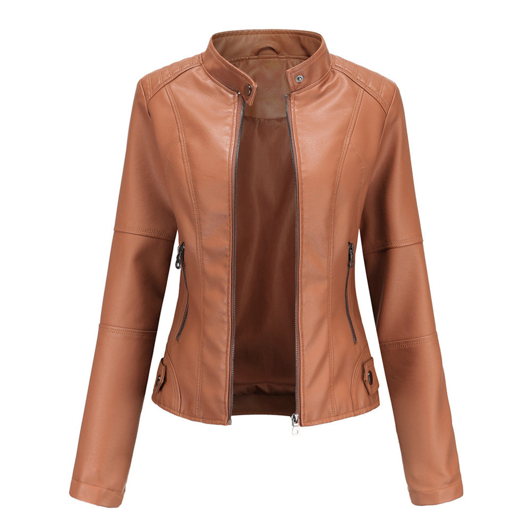 W&W Mode | Klassische Bikerjacke aus Leder