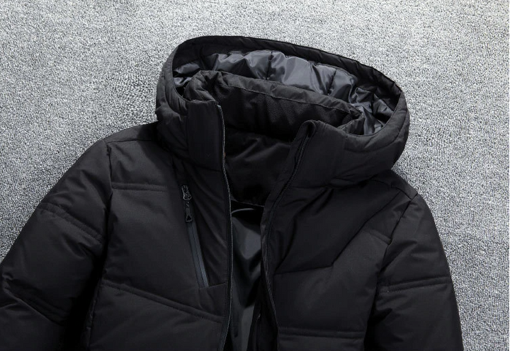 W&W Mode - Extra warme abnehmbare Winterjacke mit Kapuze