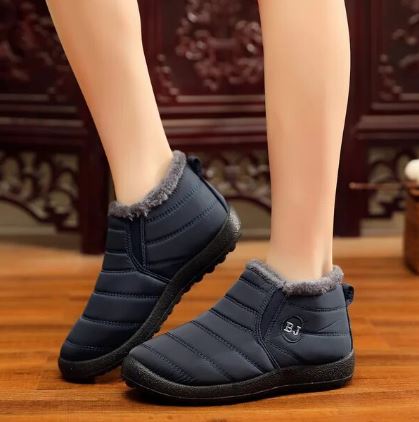 W&W Mode - Wasserdichte orthopädische warme Stiefel