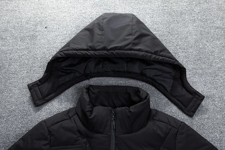 W&W Mode - Extra warme abnehmbare Winterjacke mit Kapuze