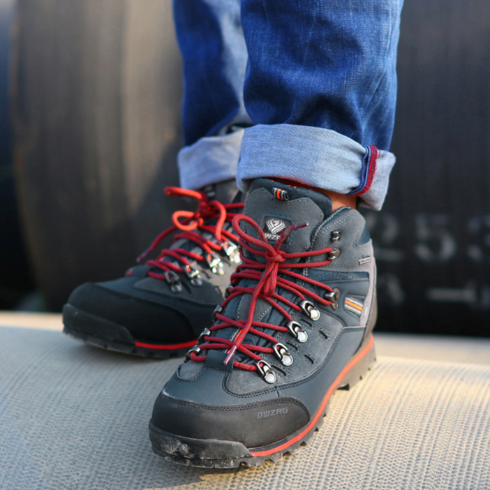 W&W Mode | Langlebige Leichte Wanderstiefel mit Anti Rutsch Griff
