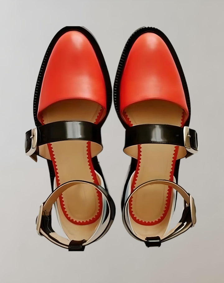 W&W Mode | Geschlossene Sandalen Mit Zufälligem Design Schuhe