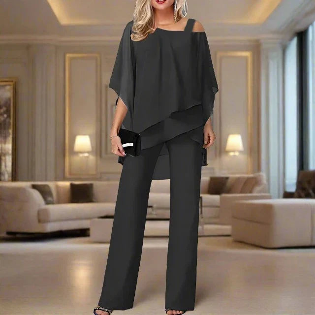 W&W Mode | Luxus-Chiffon-Set Für Elegante Abende