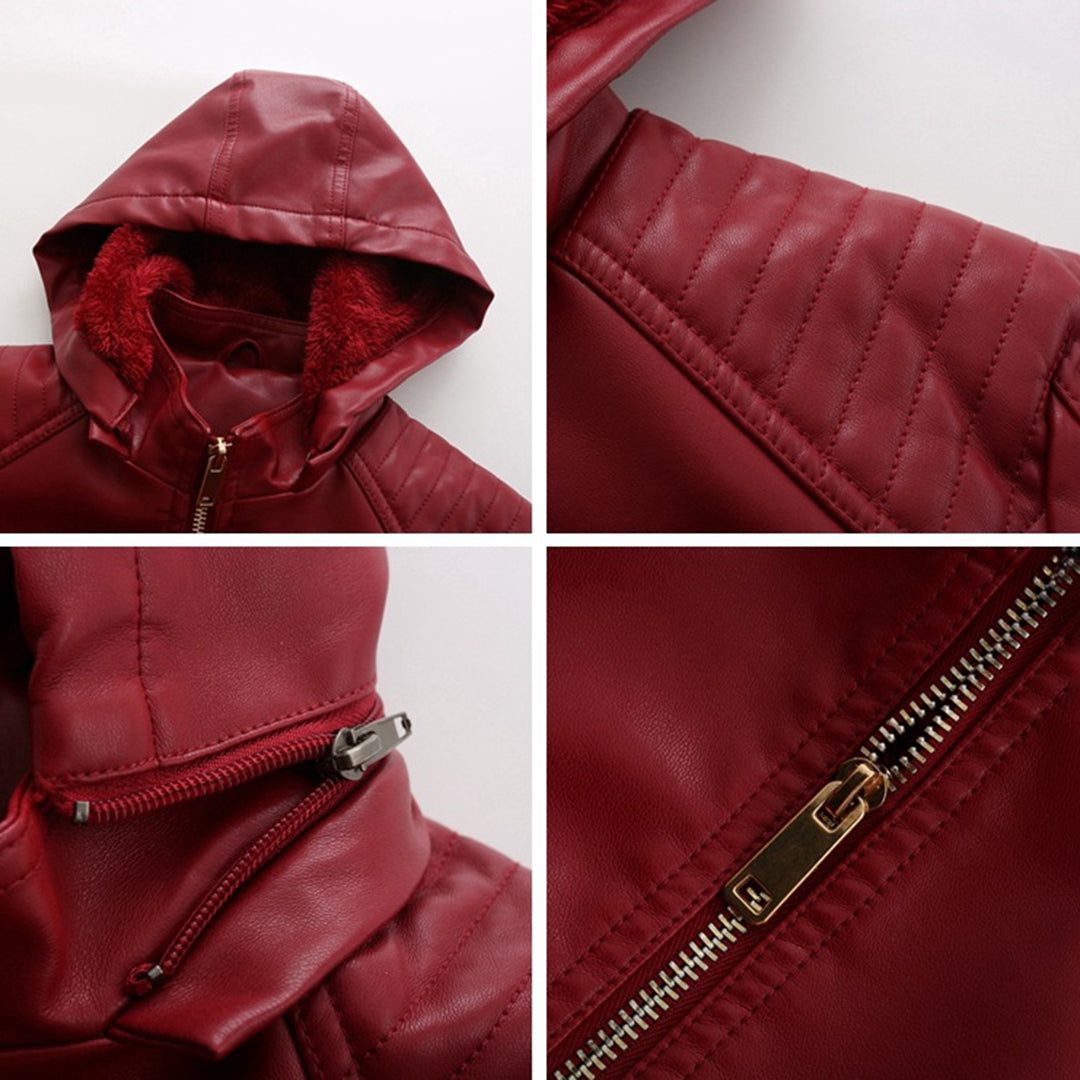 W&W Mode Schicke Lederjacke