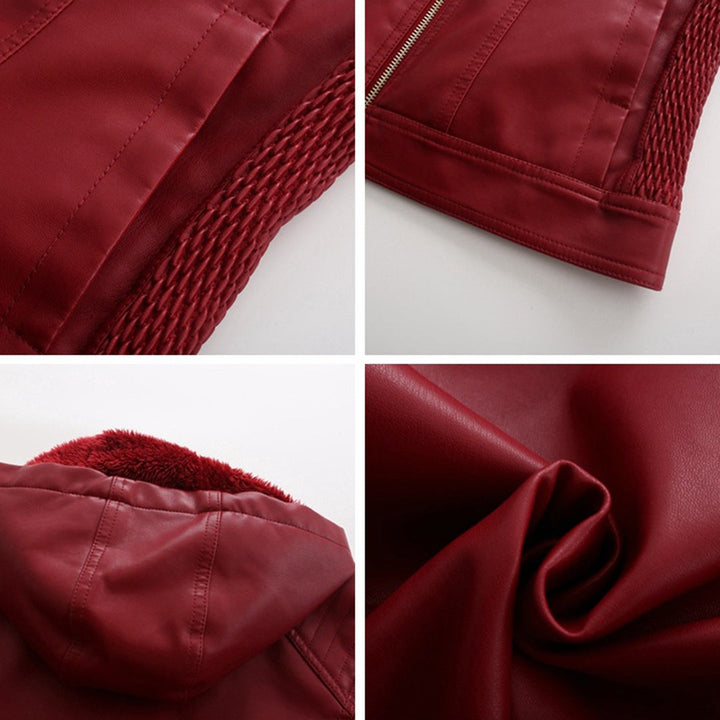 W&W Mode Schicke Lederjacke