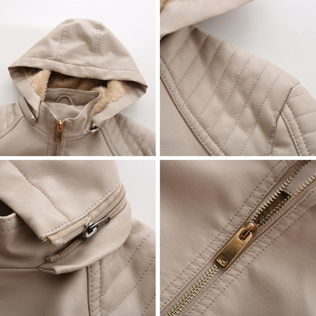 W&W Mode Schicke Lederjacke