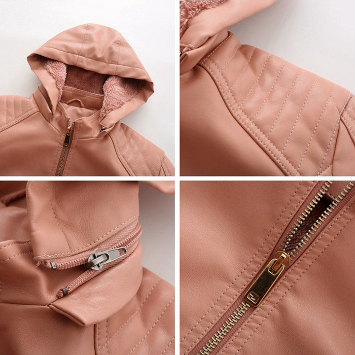 W&W Mode Schicke Lederjacke