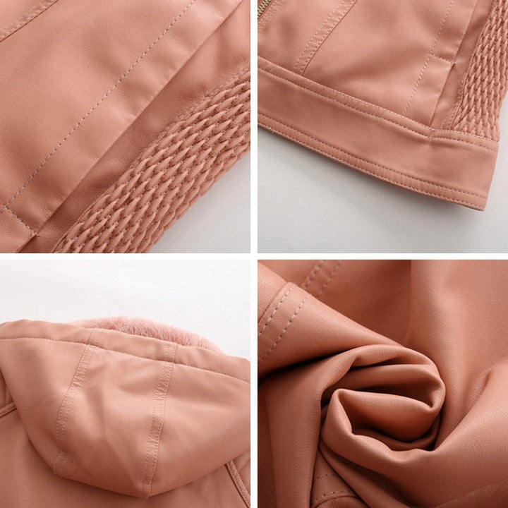 W&W Mode Schicke Lederjacke