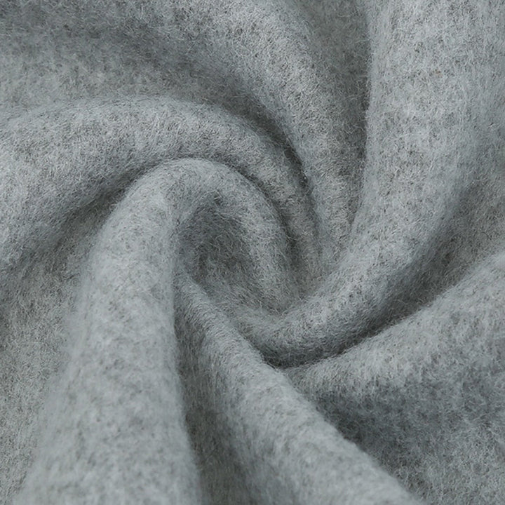 W&W Mode - Damen klassischer kragenloser Mantel