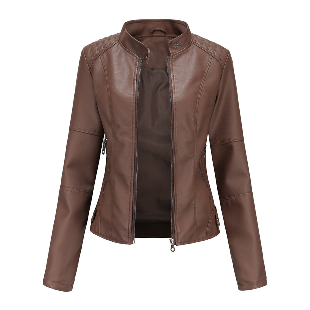 W&W Mode GLAM: Moderne Lederjacke für Damen