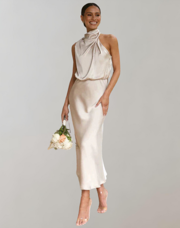 W&W Mode - Glänzendes Maxileid | Elegantes Abendkleid | Schick