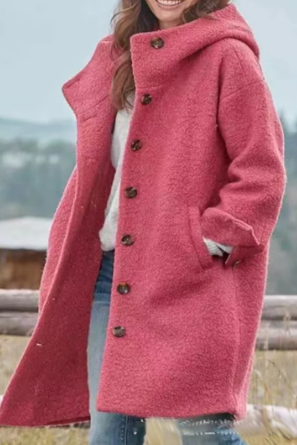 W&W Mode | eleganter einfarbiger mantel