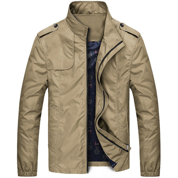 W&W Mode | Herrenjacke Mit Hohem Kragen