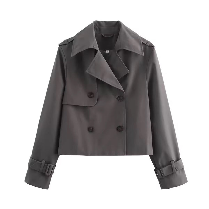 W&W Mode | Gekürzter Trenchcoat