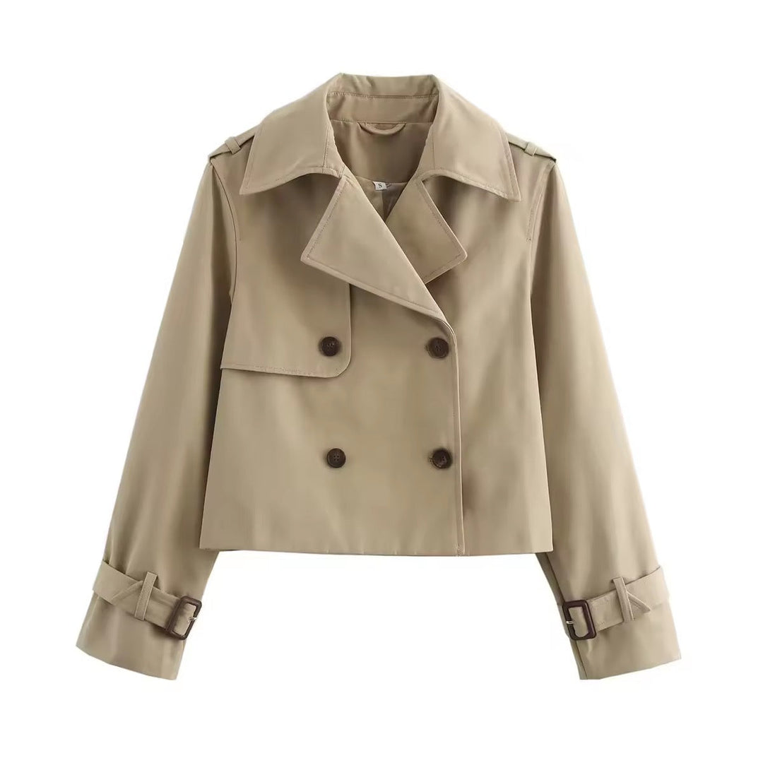 W&W Mode | Gekürzter Trenchcoat