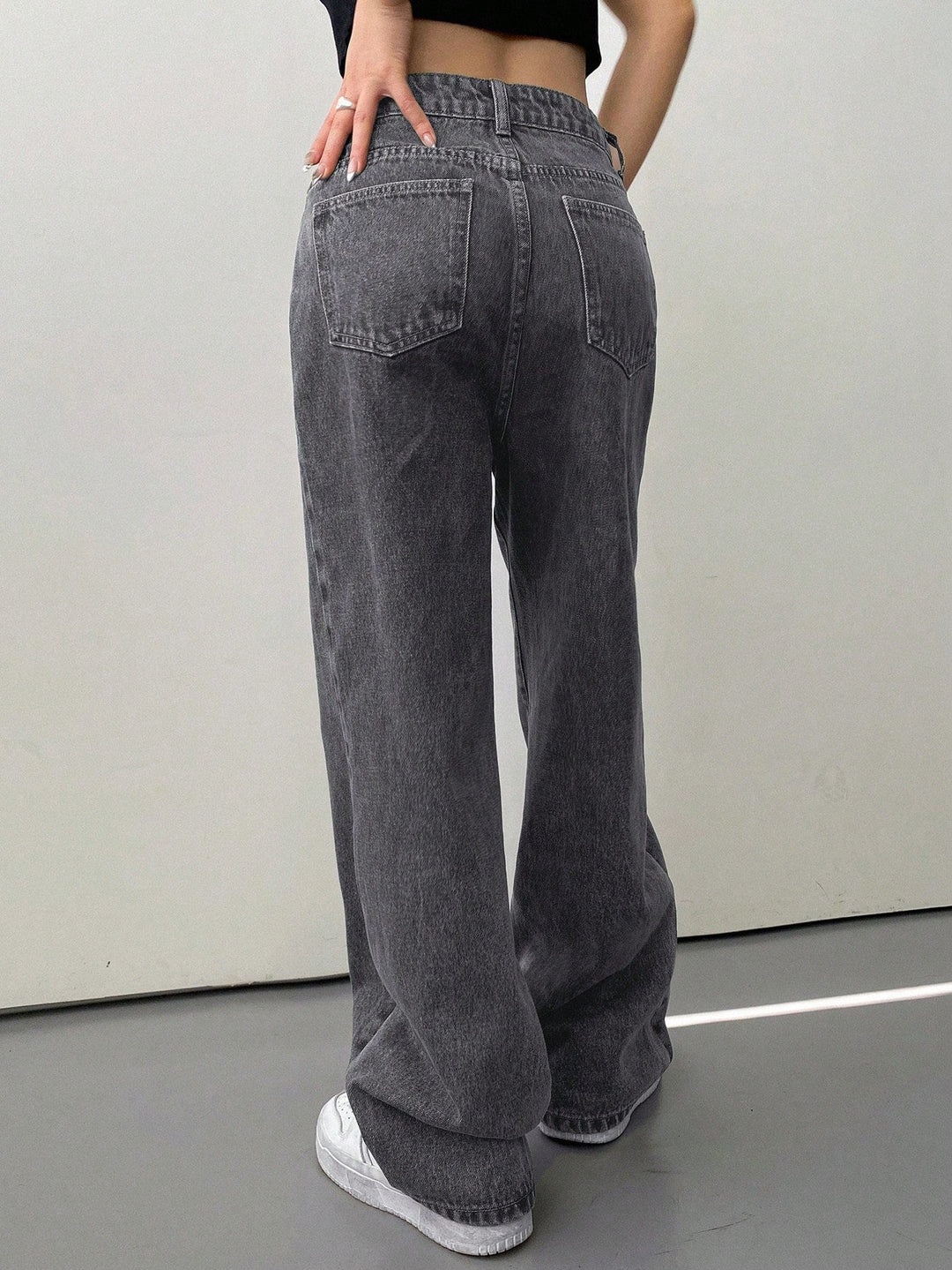 W&W Mode | Schrägtasche Gerade Beinform Jeans Baggy Jeans