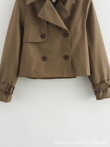 W&W Mode | Gekürzter Trenchcoat