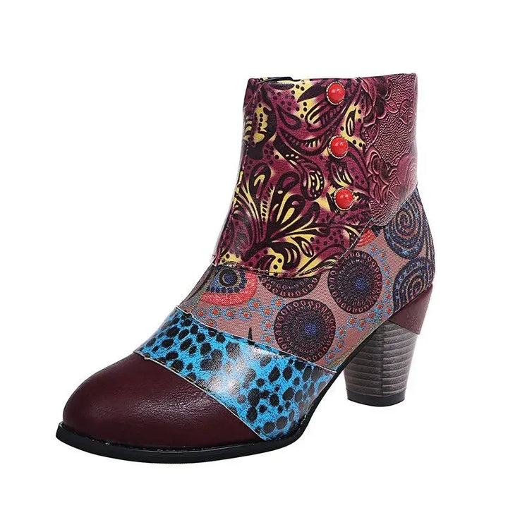 W&W Mode Retro-Stiefel - Lois