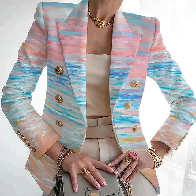 W&W Mode | Schicker Print Blazer