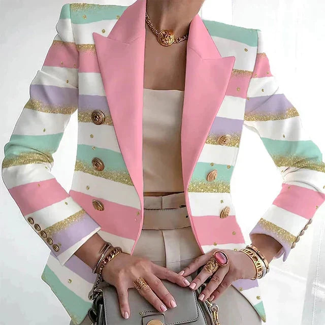 W&W Mode | Schicker Print Blazer