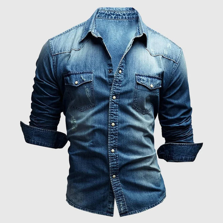 W&W Mode | Denim Hemd für Männer