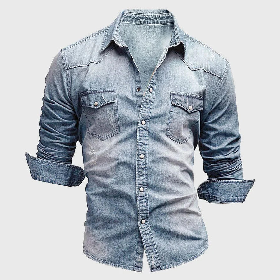W&W Mode | Denim Hemd für Männer