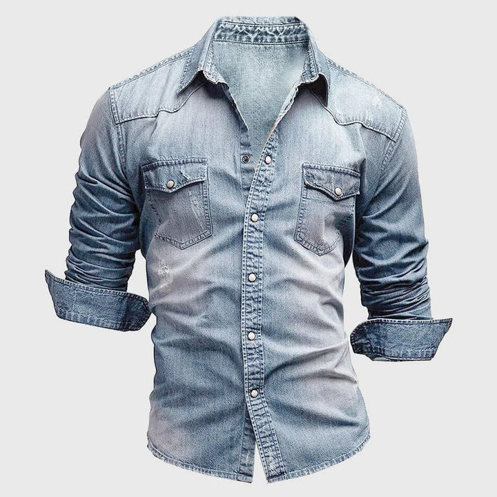 W&W Mode | Denim Hemd für Männer