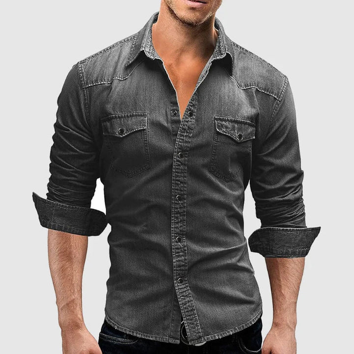 W&W Mode | Denim Hemd für Männer