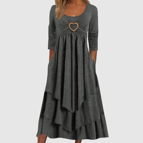 W&W Mode - Lässiges langes Kleid