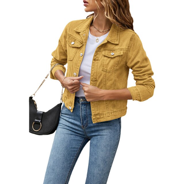 W&W Mode | Lässige Knopfjacke Für Damen