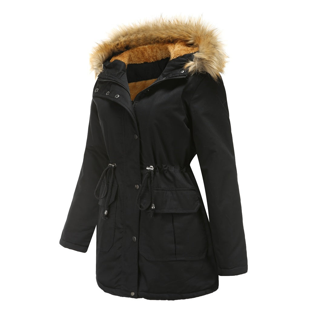 W&W Mode | Winterparka mit Kunstfell und Teddy-Fütterung