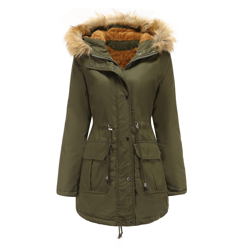 W&W Mode | Winterparka mit Kunstfell und Teddy-Fütterung