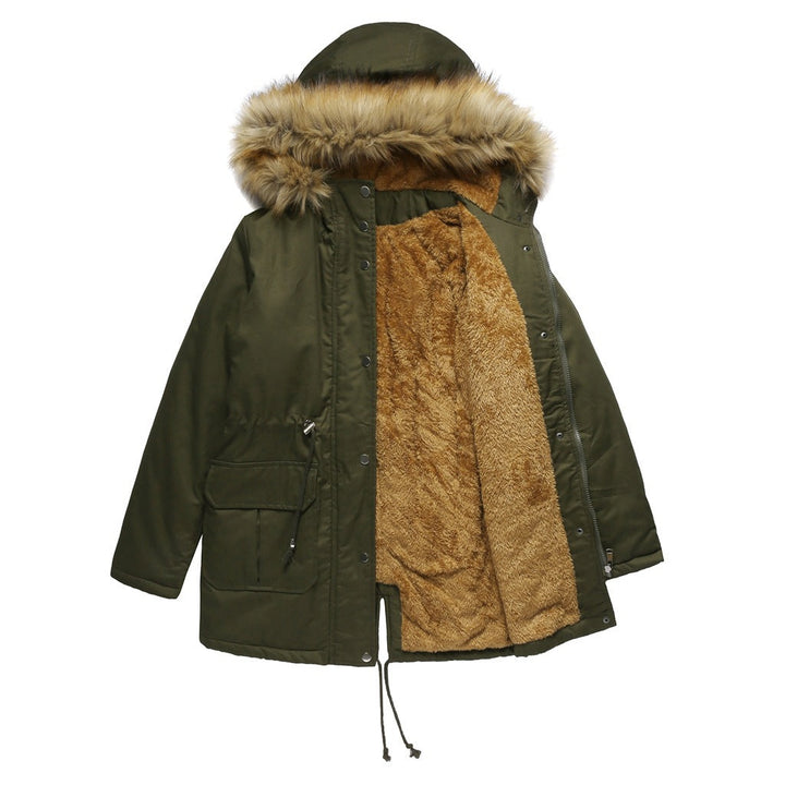 W&W Mode | Winterparka mit Kunstfell und Teddy-Fütterung