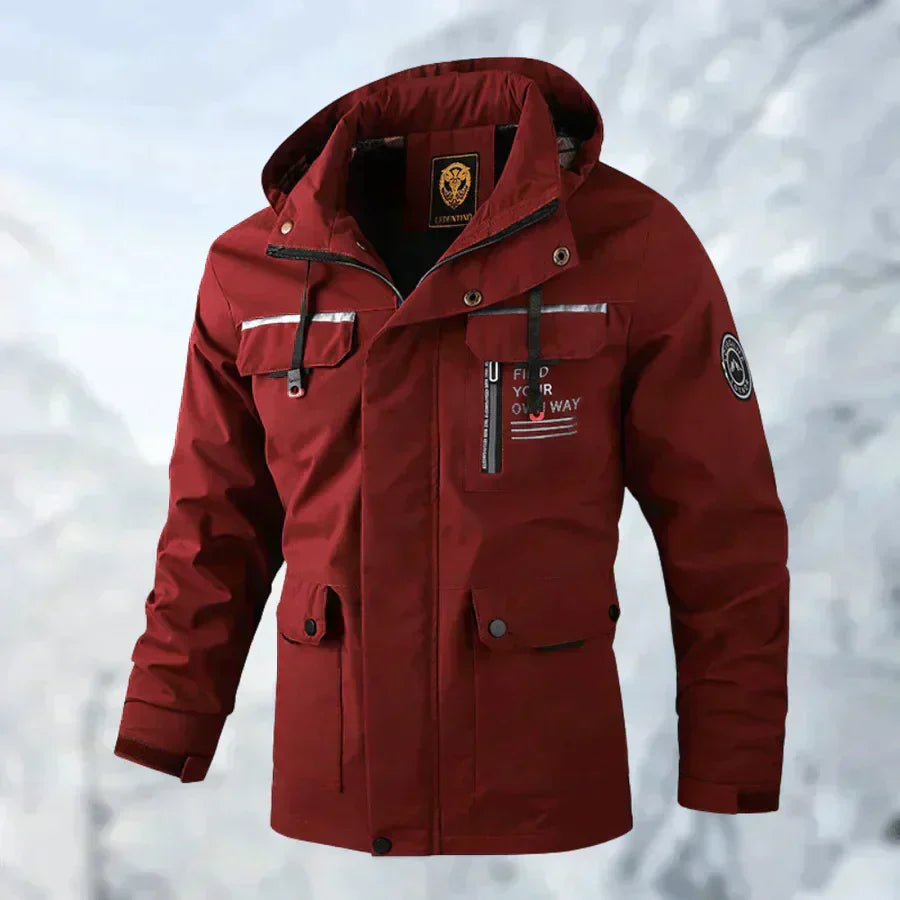 W&W Mode | Wasserdichte Outdoorjacke Für Herren