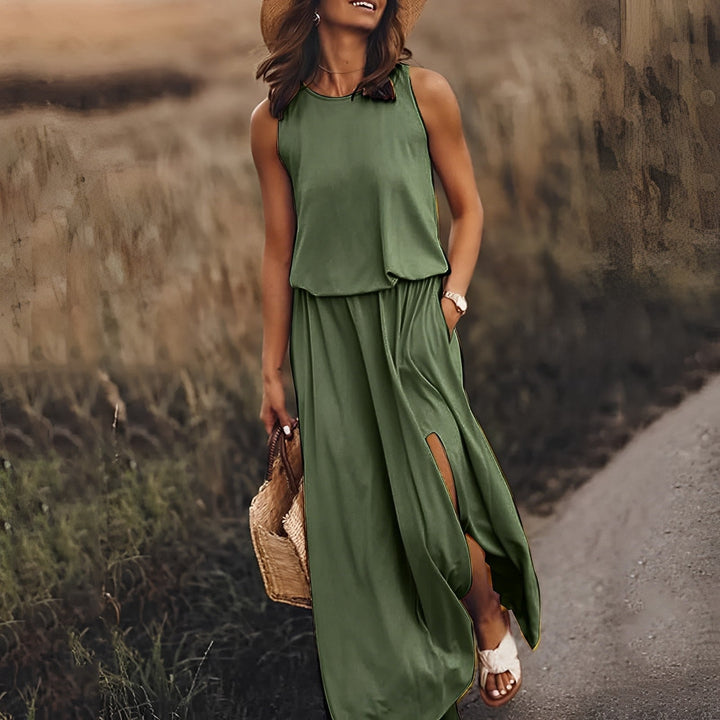 W&W Mode | Elegantes farbintensives Kleid