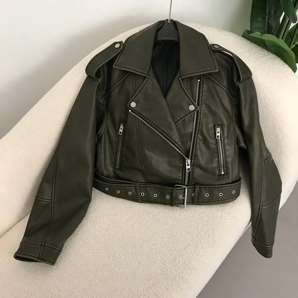W&W Mode | elegante Lederjacke für den Frühling