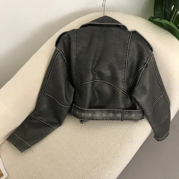 W&W Mode | elegante Lederjacke für den Frühling