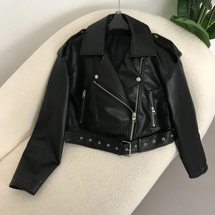 W&W Mode | elegante Lederjacke für den Frühling