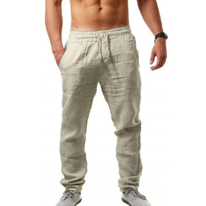 W&W Mode | Sommer Leinen Herrenhose